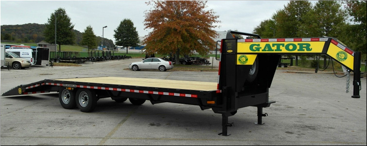 Gooseneck flat bed trailer for sale14k  Currituck County,  North Carolina